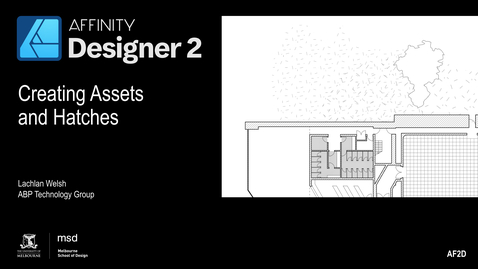 Thumbnail for AF2D - Affinity Designer - Creating Assets and Hatches