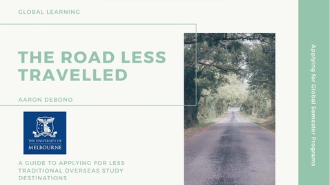 Thumbnail for Road Less Travelled