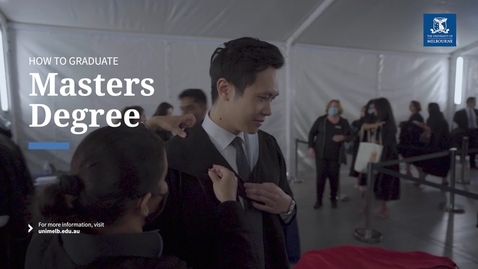 Thumbnail for Master Degrees - Your moment on stage