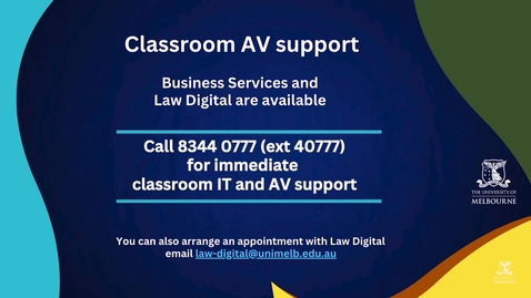 Thumbnail for Law Digital New Staff Induction