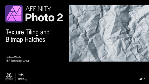 Thumbnail for AF1C - Affinity Photo - Texture Tiling and Bitmap Hatches