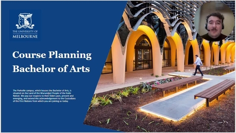 Thumbnail for Course Planning 101 - Bachelor of Arts