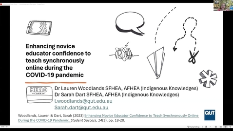 Thumbnail for Session 1_Lauren Woodlands_QUT