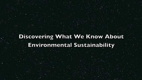 Thumbnail for Discovering what we know about environmental sustainability