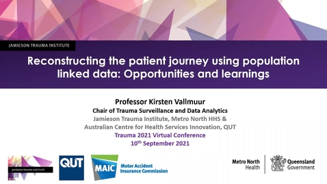 Thumbnail for Reconstructing the patient journey using population linked data: opportunities and learnings