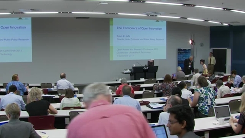 Thumbnail for Session 7: Open Innovation - OAR Conference 2013