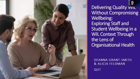 Thumbnail for Session 5_Deanna Grant-Smith &amp; Alicia Feldman_QUT.mp4