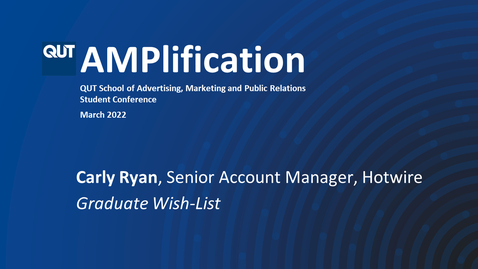Thumbnail for Graduate Wishlist, Carly Ryan, Hotwire