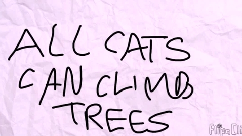 Thumbnail for All cats can climb trees