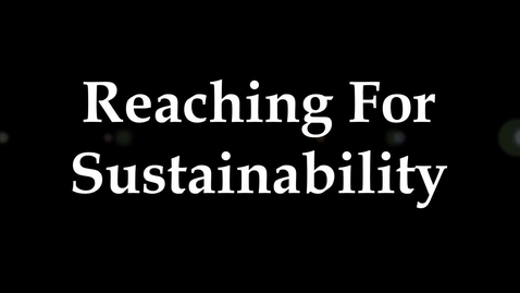 Thumbnail for Reaching for sustainability