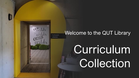 Thumbnail for Welcome to The Curriculum Collection