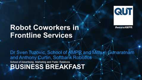 Thumbnail for Robot Coworkers in Frontline Services