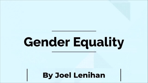 Thumbnail for Global Teacher Digital Narratives 2018: Gender Equality