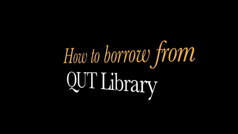 Thumbnail for How to borrow an item