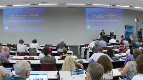 Thumbnail for Welcome and Opening Address - OAR Conference 2013