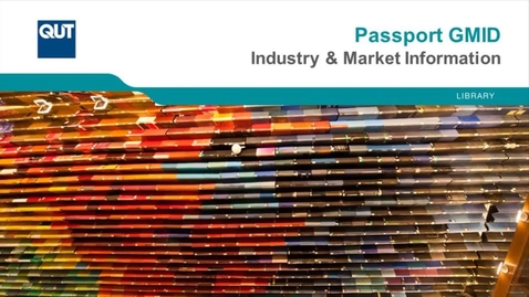 Thumbnail for Passport GMID - Industry and Market